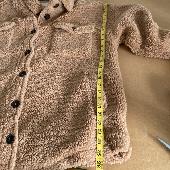 Altar’d State Teddy Jacket. Like New. Medium. Tan - Picture 5 of 9